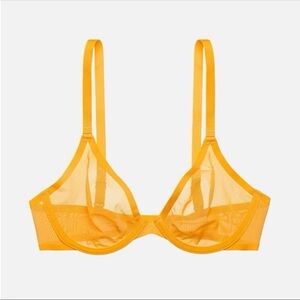 CUUP THE PLUNGE MESH BRA